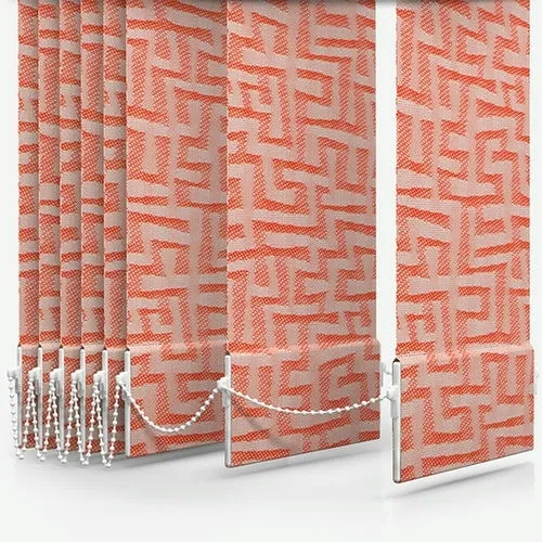 Venetia Pumpkin Vertical Blind | Blinds.Online