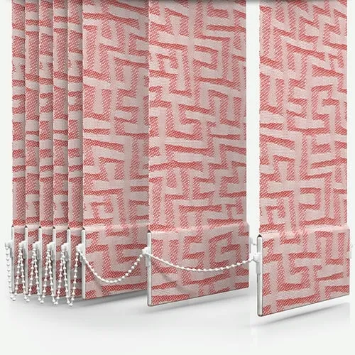 Venetia Roasted Red Vertical Blind | Blinds.Online