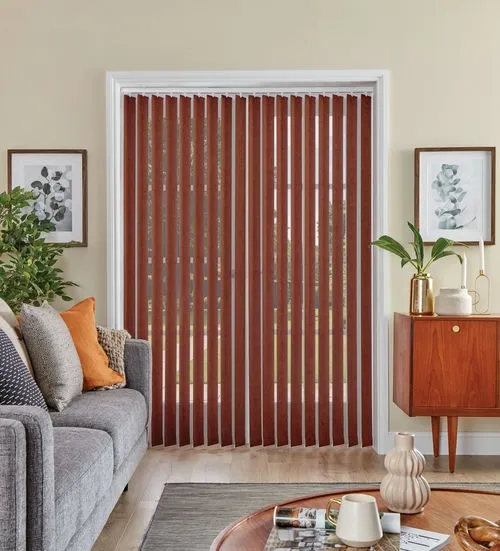 Windsor Rust Vertical Blind | Blinds.Online