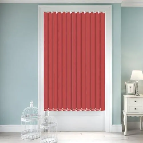 Zenobia Blackout Coral Vertical Blind | Blinds.Online