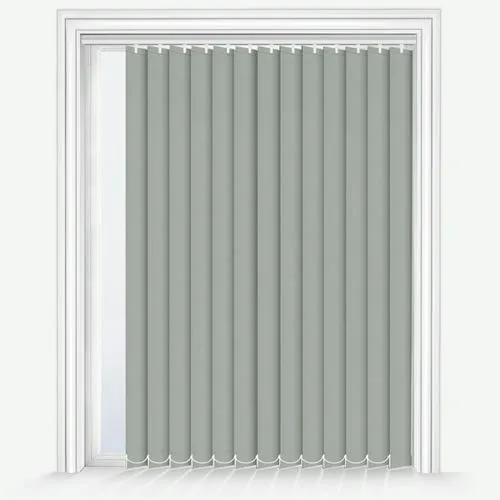 Zenobia Blackout Dove Grey Vertical Blind | Blinds.Online