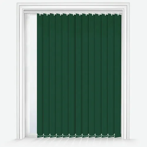 Zenobia Blackout Forest Green Vertical Blind | Blinds.Online