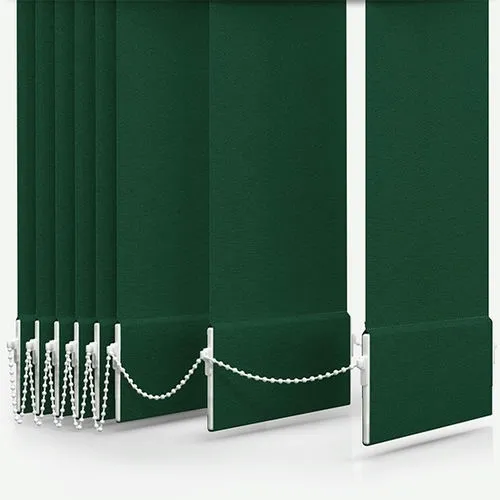 Zenobia Blackout Forest Green Vertical Blind | Blinds.Online