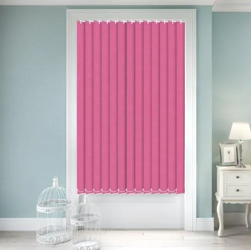 Zenobia Blackout Hot Pink Vertical Blind | Blinds.Online