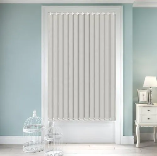 Zenobia Blackout Parchment Vertical Blind | Blinds.Online