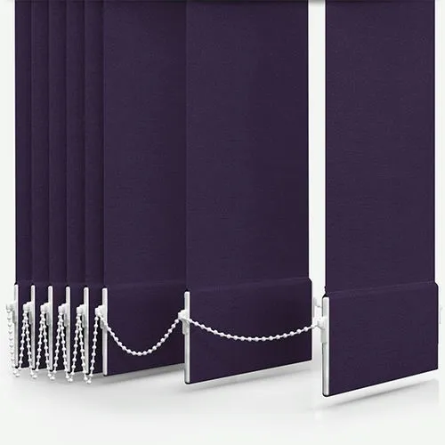 Zenobia Blackout Purple Vertical Blind | Blinds.Online