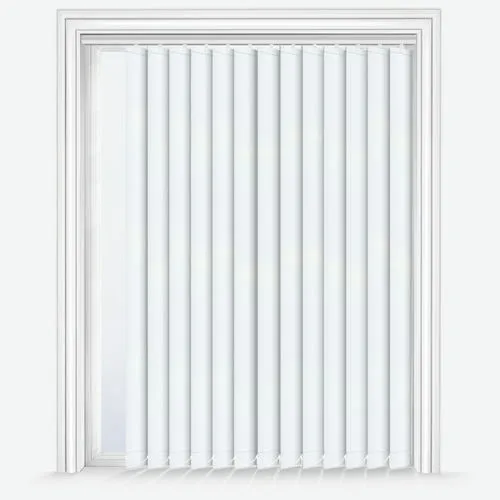 Zenobia Blackout White Vertical Blind | Blinds.Online