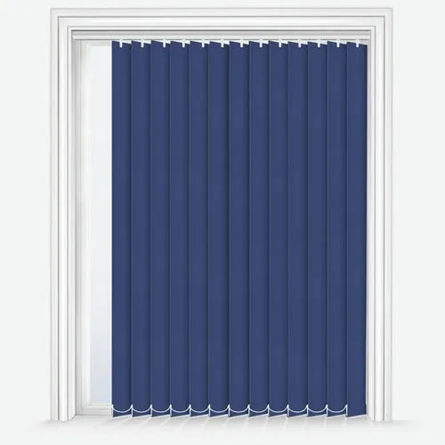 Zenobia Denim Blue Vertical Blind | Blinds.Online