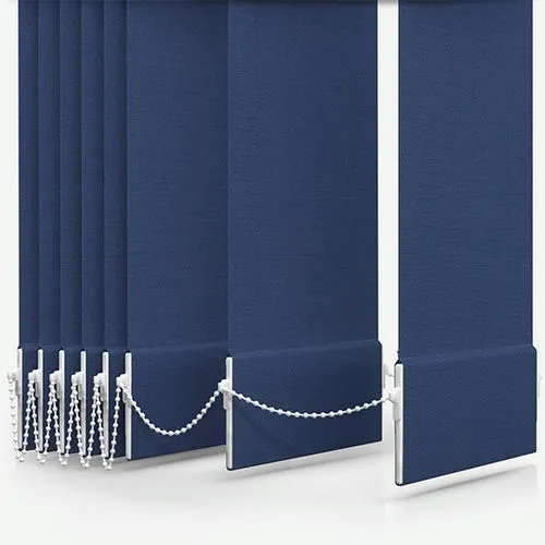 Zenobia Denim Blue Vertical Blind | Blinds.Online