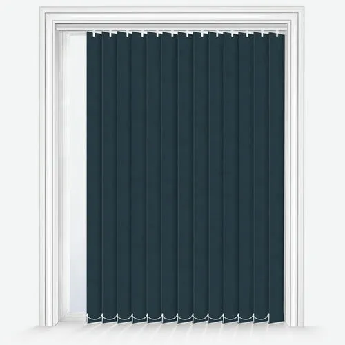 Zenobia Dimout Airforce Blue Vertical Blind | Blinds.Online