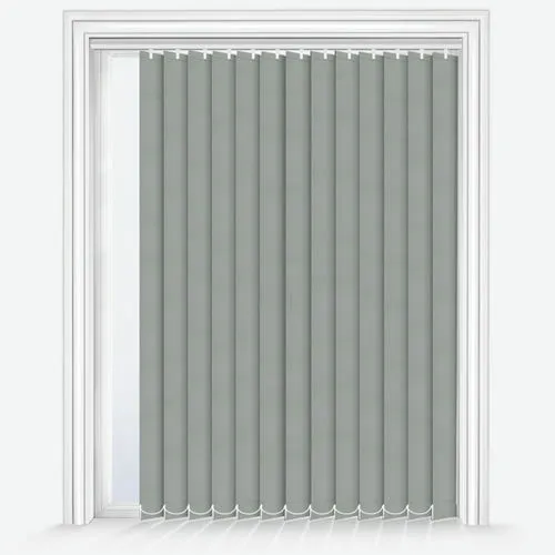 Zenobia Dimout Dove Grey Vertical Blind | Blinds.Online