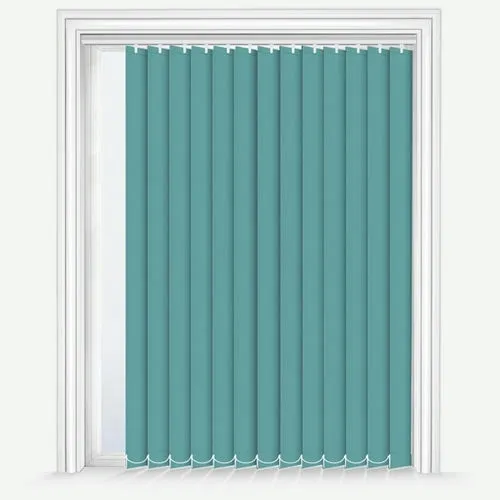 Zenobia Dimout Ocean Green Vertical Blind | Blinds.Online