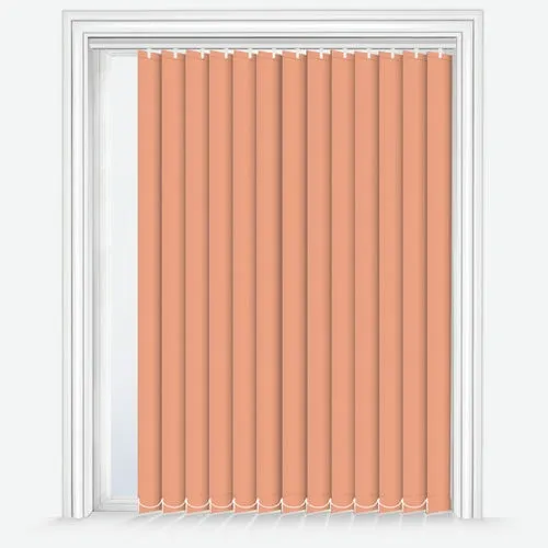 Zenobia Dimout Papaya Vertical Blind | Blinds.Online