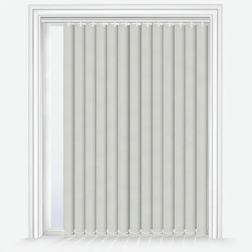 Zenobia Dimout Parchment Vertical Blind | Blinds.Online