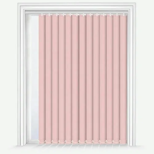 Zenobia Dimout Peony Pink Vertical Blind | Blinds.Online