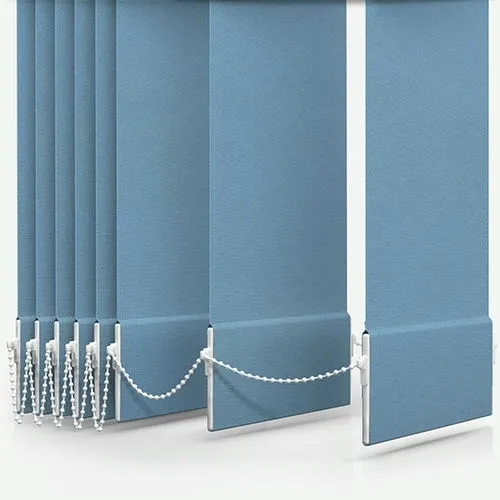 Zenobia Dimout Powder Blue Vertical Blind | Blinds.Online