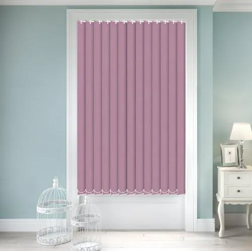 Zenobia Dimout Wisteria Vertical Blind | Blinds.Online