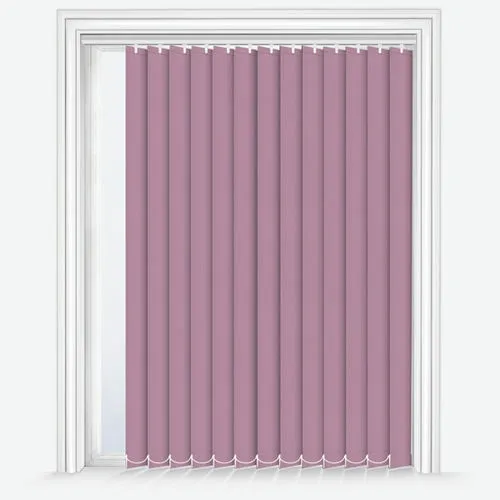 Zenobia Dimout Wisteria Vertical Blind | Blinds.Online