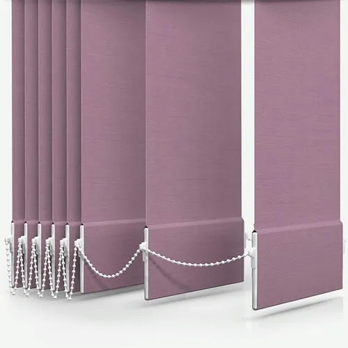 Zenobia Dimout Wisteria Vertical Blind | Blinds.Online