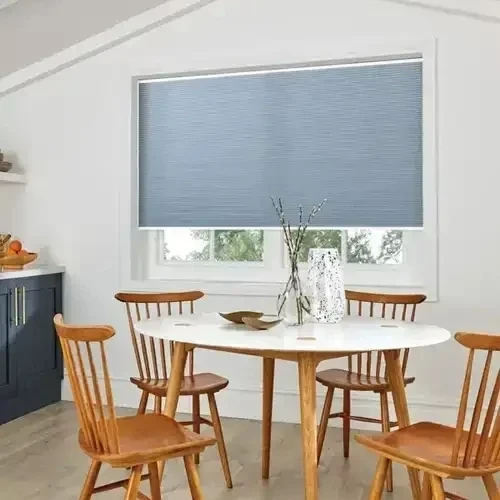 Zenobia Blackout Indigo Vertical Blind | Blinds.Online