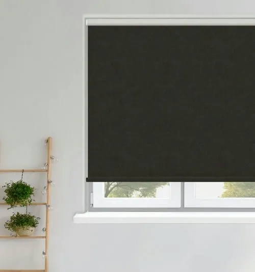 Jacqui Concrete Grey Pleated Blind | Blinds.Online